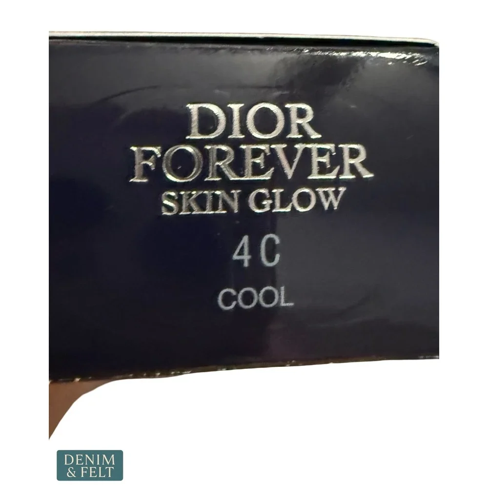 NEW Dior Forever Skin Glow Foundation 4C Cool SPF 25 30ml 1oz Luxe Designer